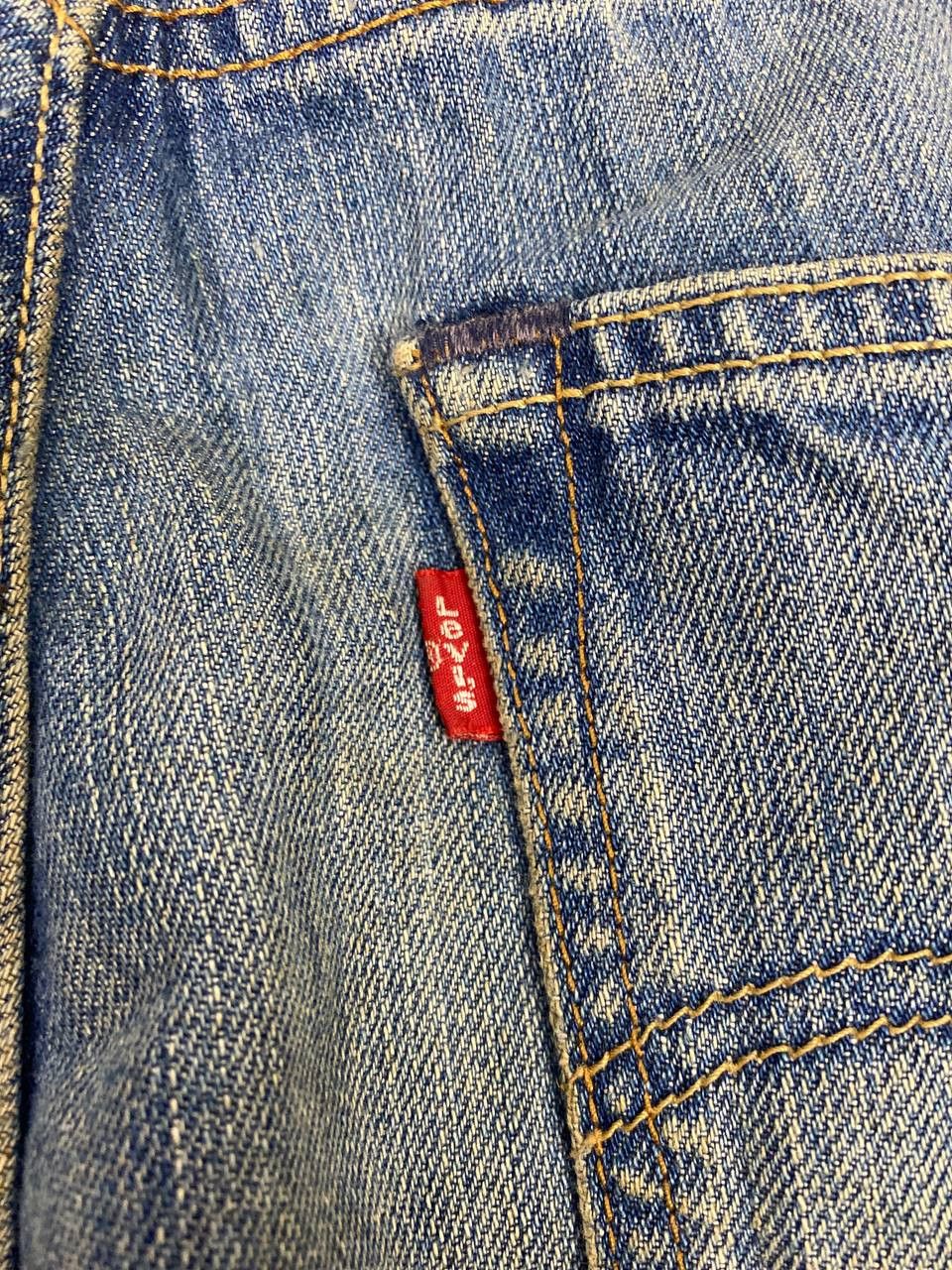 Levi's vintage levis 503 distressed denim nice design Size US 34 / EU 50 - 4 Thumbnail