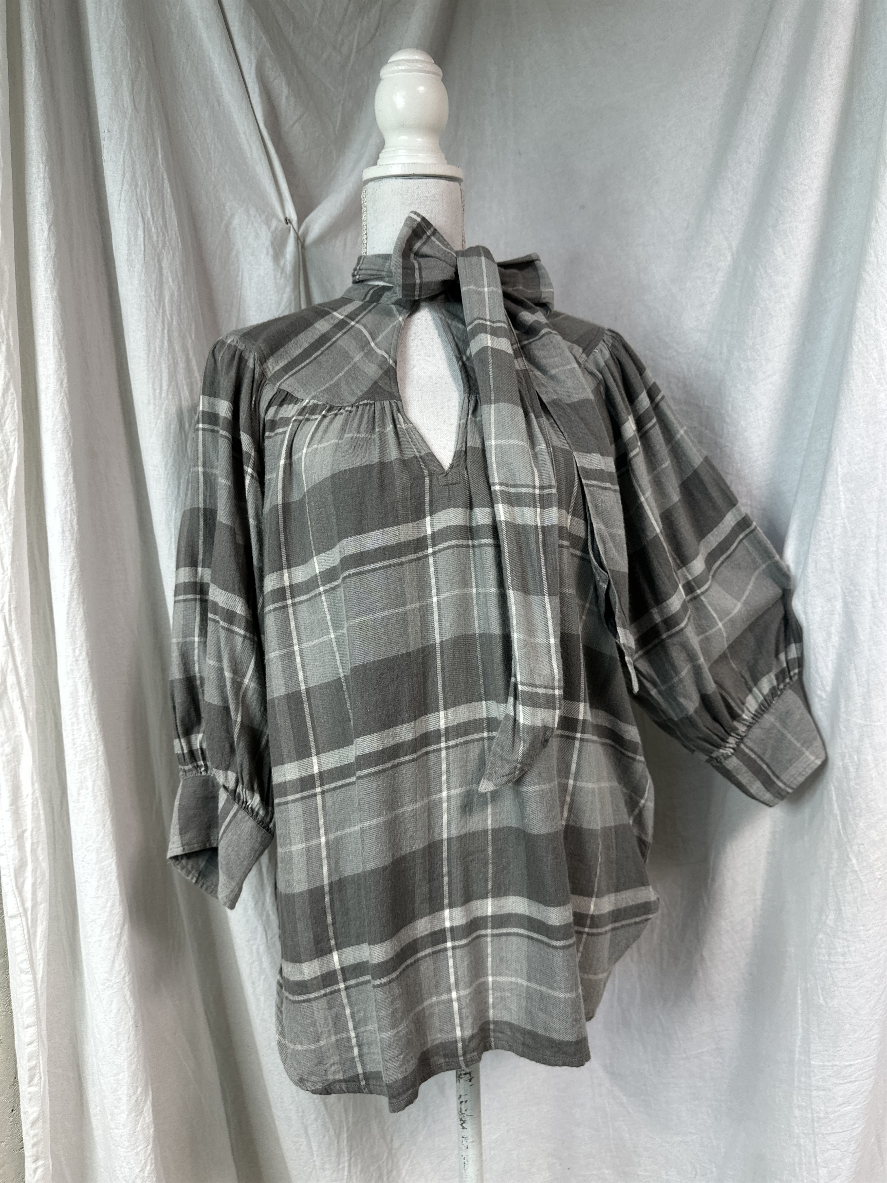 Polo Ralph Lauren Vintage Old Money Tartan Polo Ralph Lauren Tunic Shirt Y2K Size S / US 4 / IT 40 - 7 Thumbnail