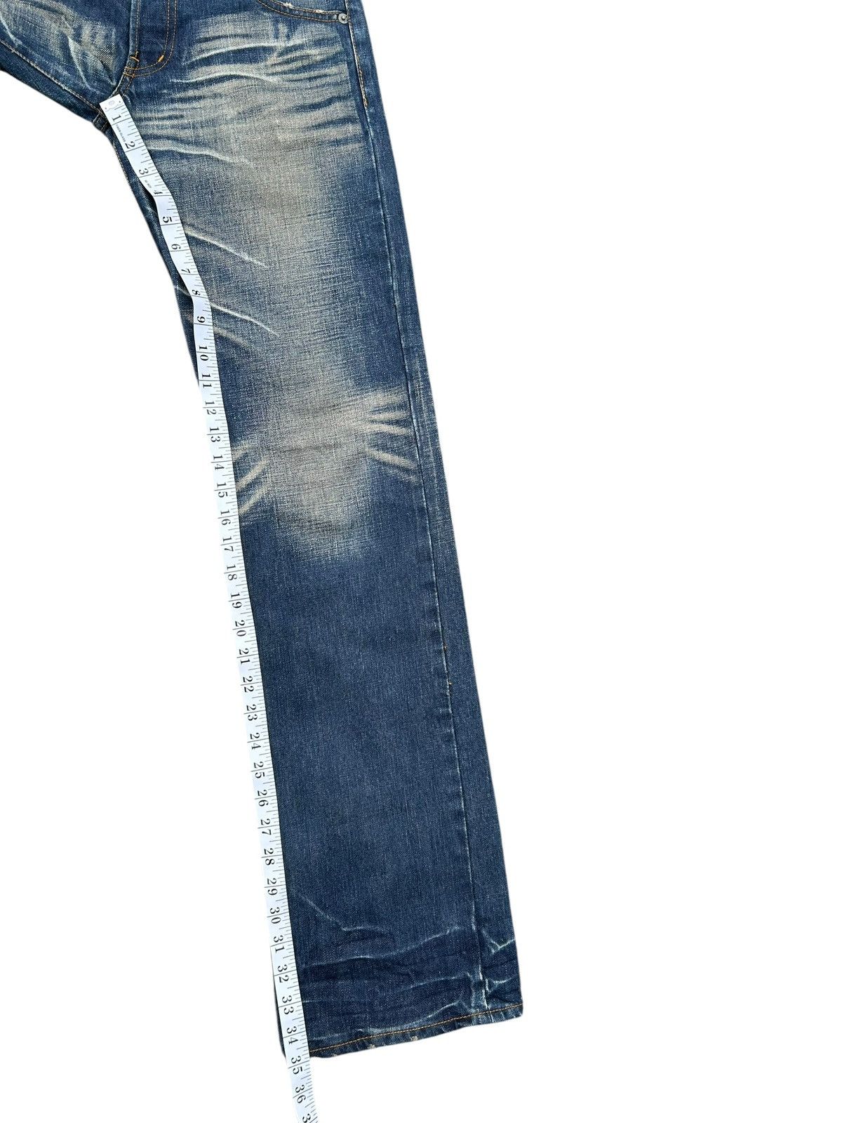 Kapital Flare Vintage Japanese Brand Selvedge Stunning Denim Jeans Size US 30 / EU 46 - 16 Thumbnail