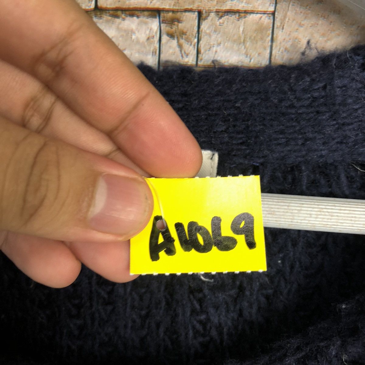 Homespun Knitwear × Japanese Brand Lilly Lyn Dark Blue Knitwear #A1069 Size M / US 6-8 / IT 42-44 - 10 Thumbnail