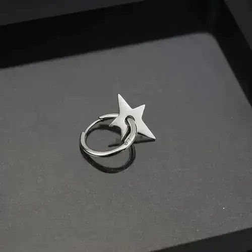 Vintage Retro star stud earrings Size ONE SIZE - 3 Thumbnail