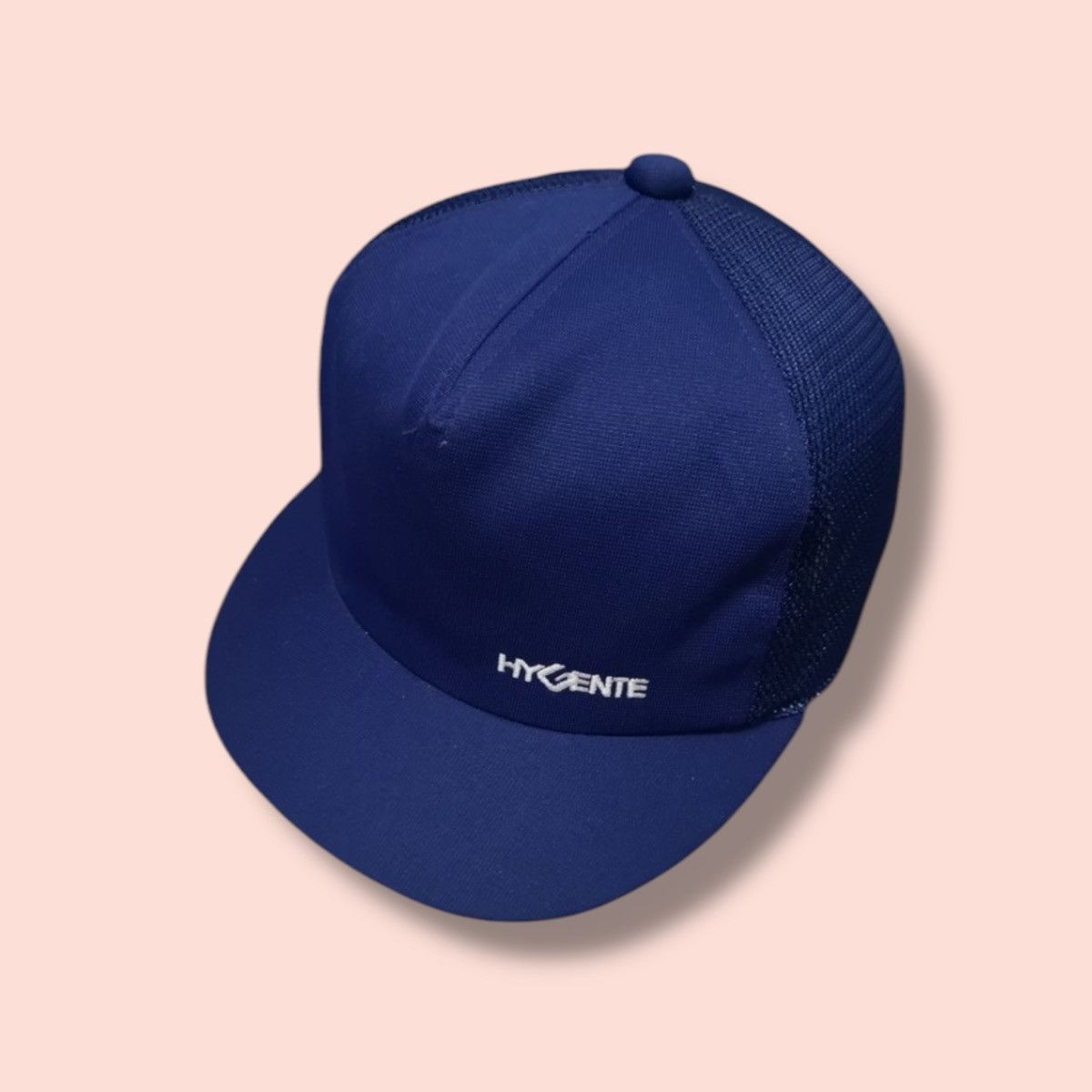 Japanese Brand VINTAGE JAPAN HYGENTE SHORT BRIM/VISOR TRUCKER HAT Size ONE SIZE - 18 Thumbnail
