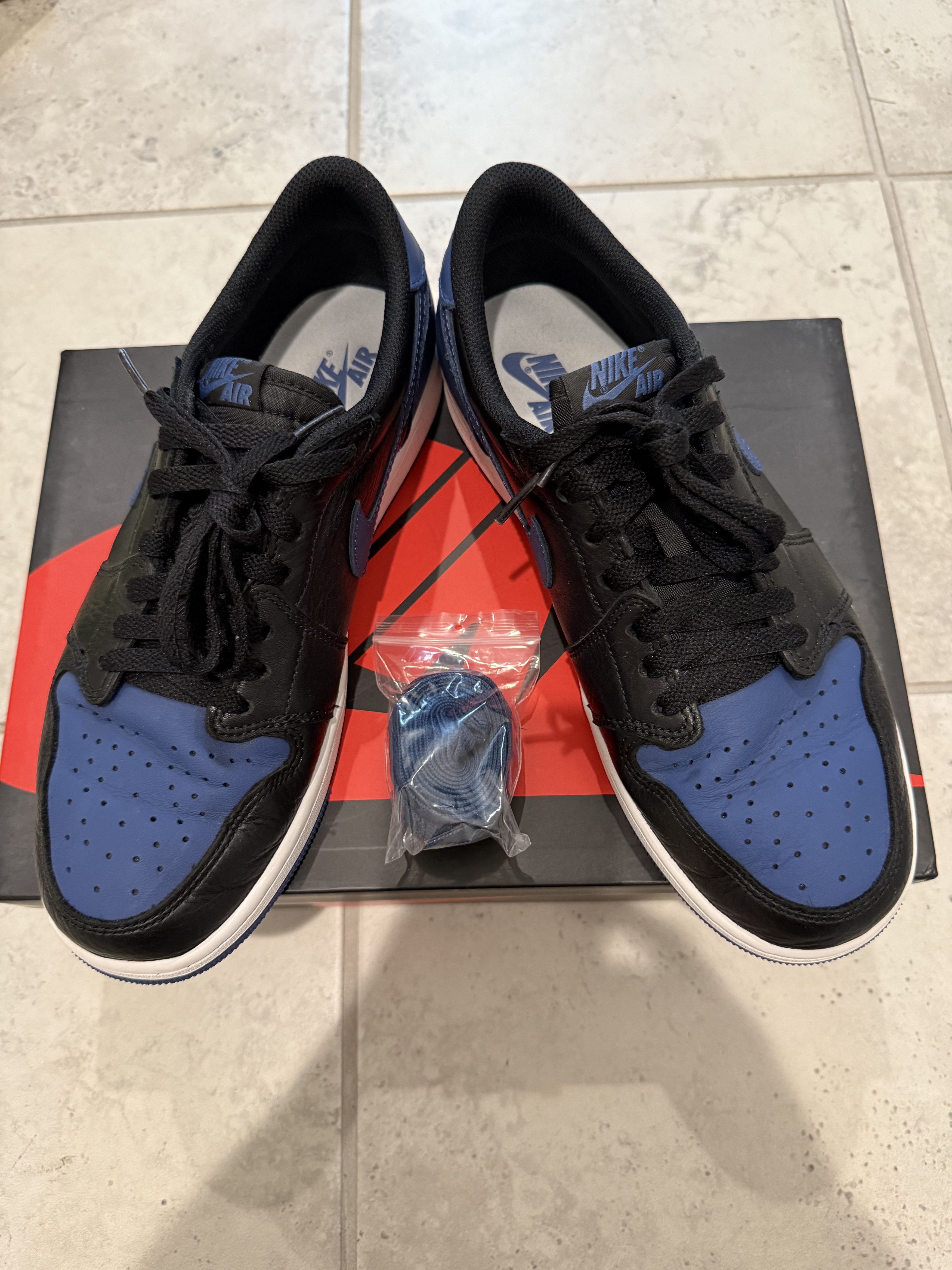 Jordan Brand Air Jordan 1 Low OG Mystic Navy CZ0790-041 US Men's 9.5 Size US 9.5 / EU 42-43 - 1 Thumbnail