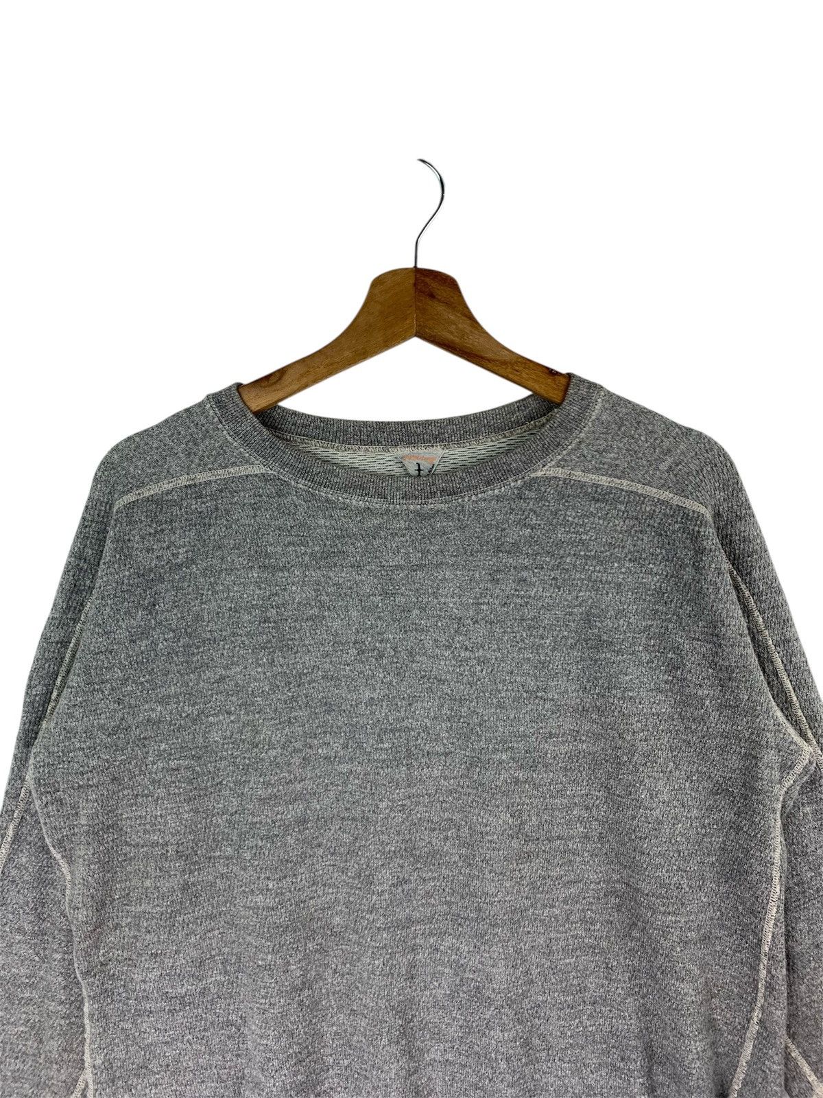 Japanese Brand Filo Melange Sweater Gray Colour Plain Design Size US M / EU 48-50 / 2 - 2 Thumbnail