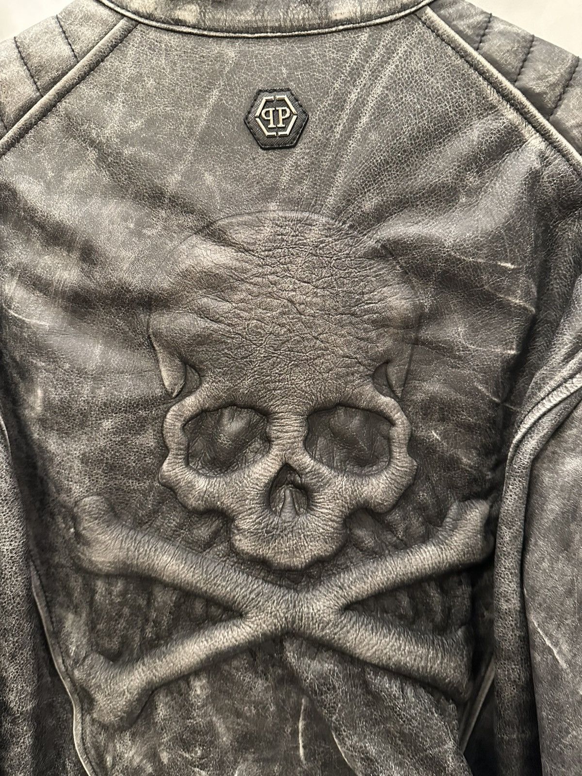 Philipp Plein Phillipp Plein Leather Jacket Size US L / EU 52-54 / 3 - 14 Thumbnail
