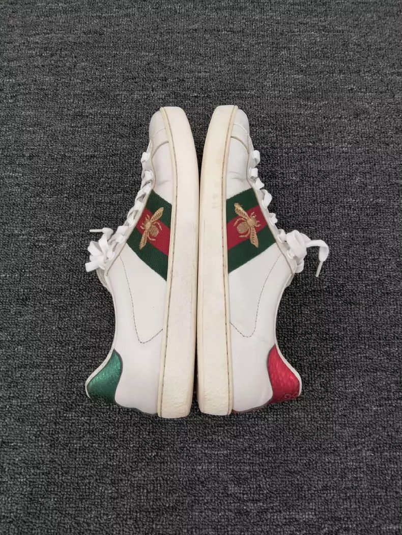 Gucci Gucci White Sneakers Size 41-2506 Size US 8 / EU 41 - 3 Thumbnail
