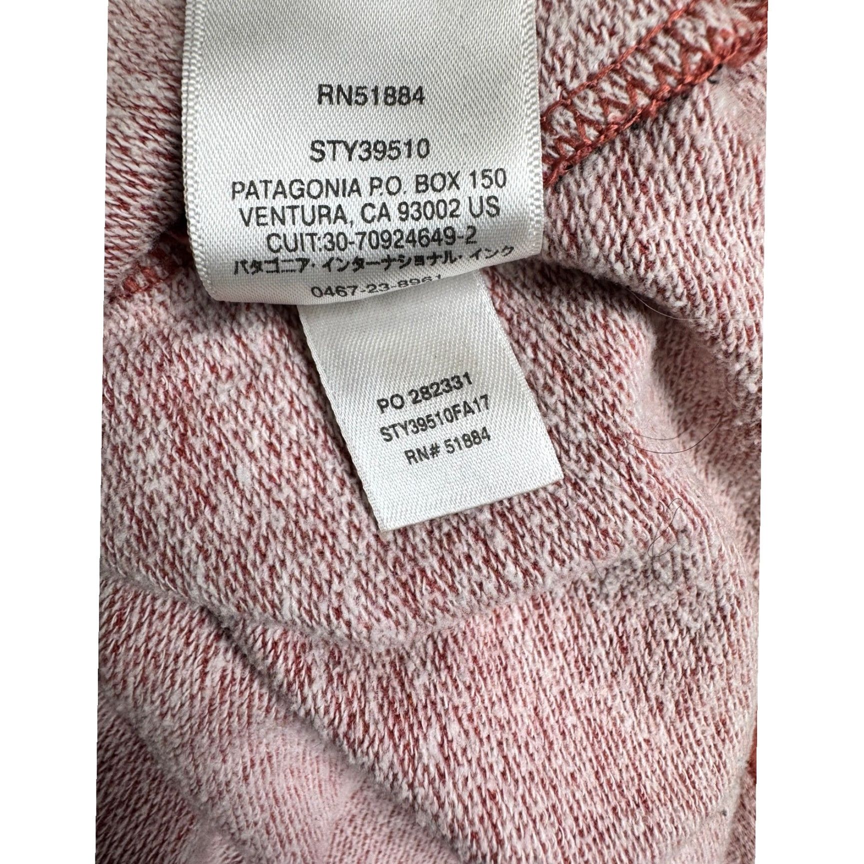 Patagonia Patagonia Splitter Script Lightweight Crew Sweatshirt Mens M Viva La Funhogs Red Sweatshirt Size US M / EU 48-50 / 2 - 7 Thumbnail