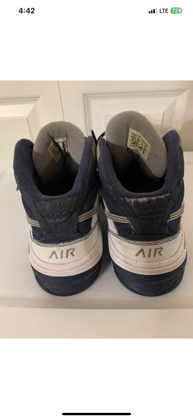 Nike Nike Air Tri D Mens Sz 13 Blue White 324699-101 Size US 13 / EU 46 - 8 Thumbnail