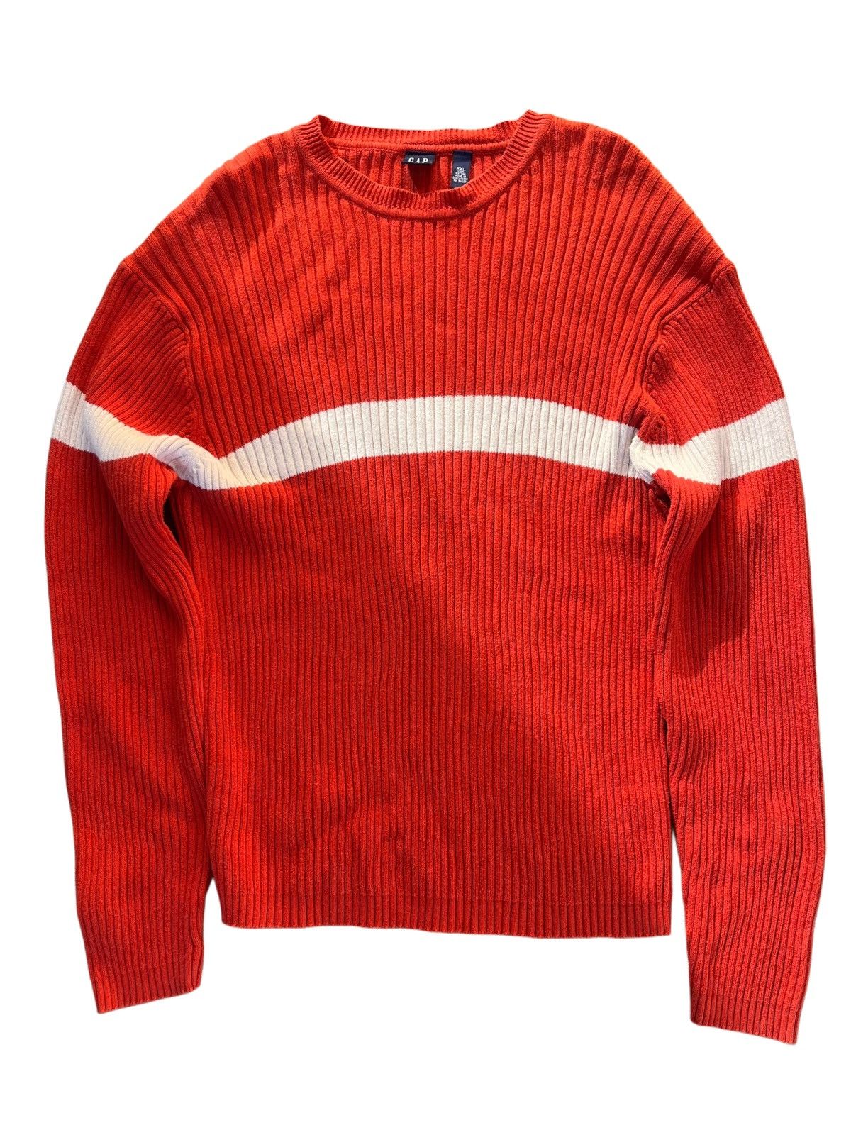 Gap × Vintage 90s Casual Orange Gap Sweater Size US XXL / EU 58 / 5 - 1 Thumbnail