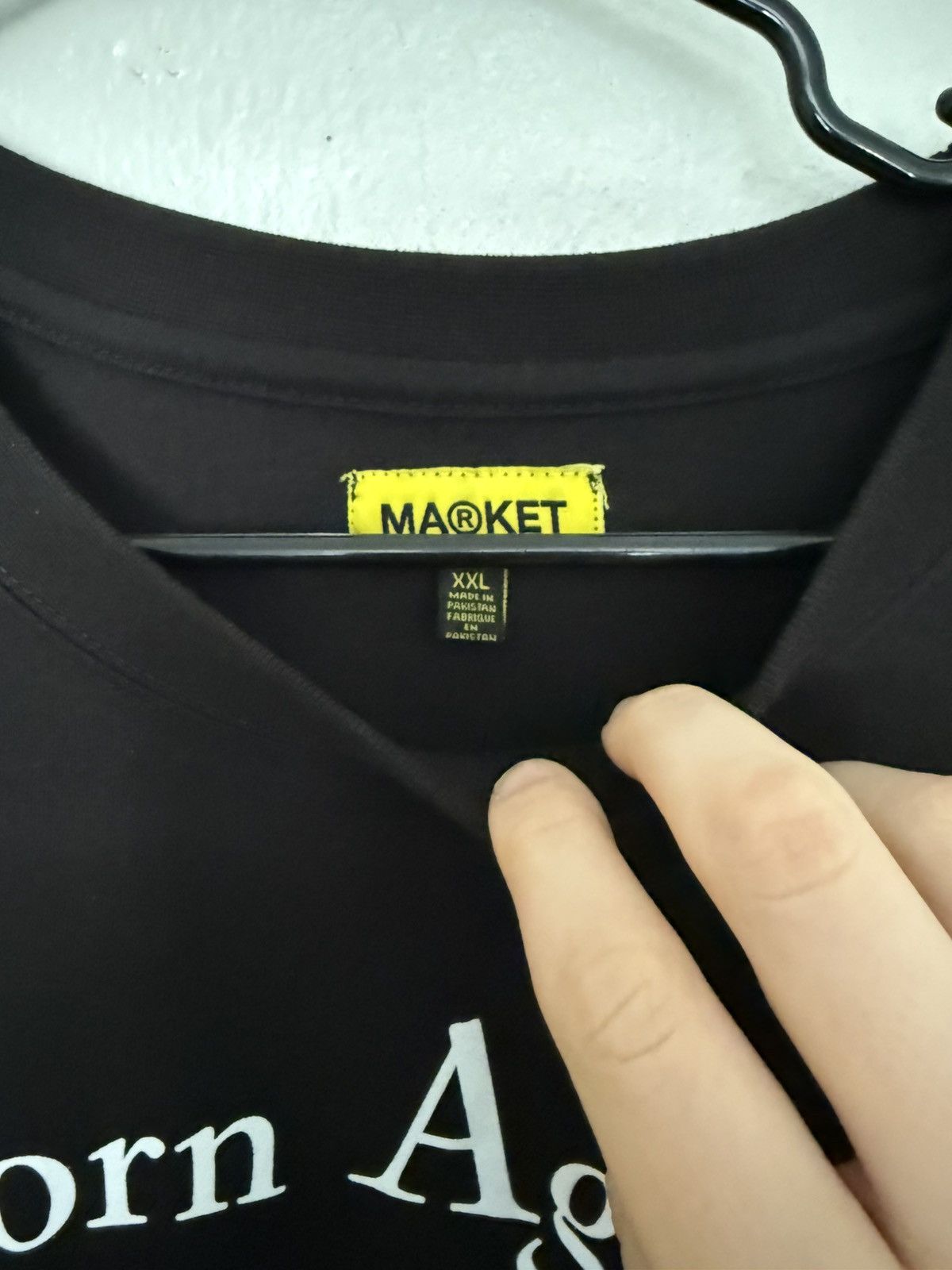 Market Market Secret Club Born Again Christian Dior Tee Black Size US XXL / EU 58 / 5 - 3 Thumbnail