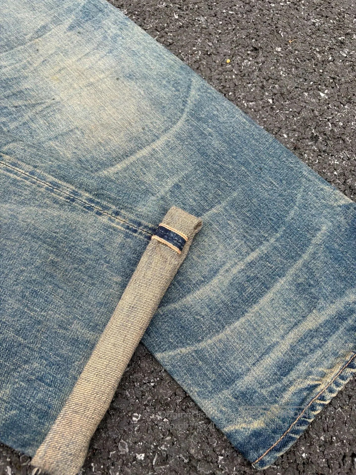 Vintage Vintage Anarchrom Washed Blue Jeans. Size US 31 - 9 Thumbnail