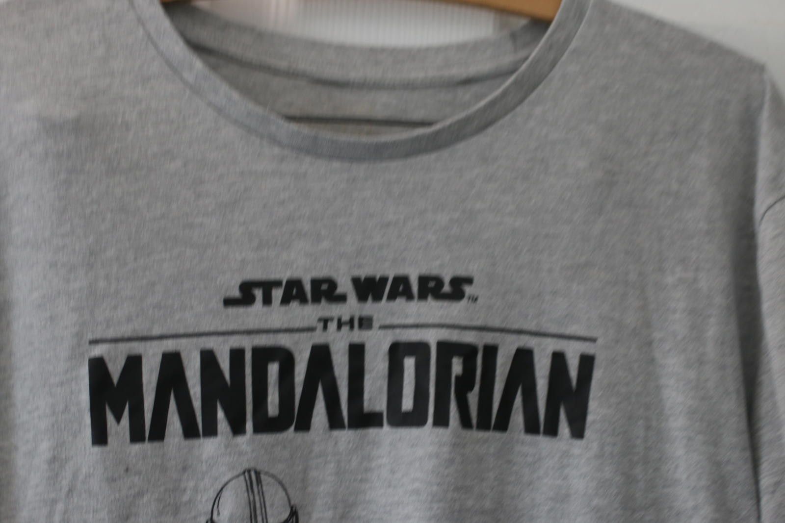 Unknown London Star Wars The Mandalorian T-Shirt Gray Tee Grogu Adult Size Size US XL / EU 56 / 4 - 4 Thumbnail