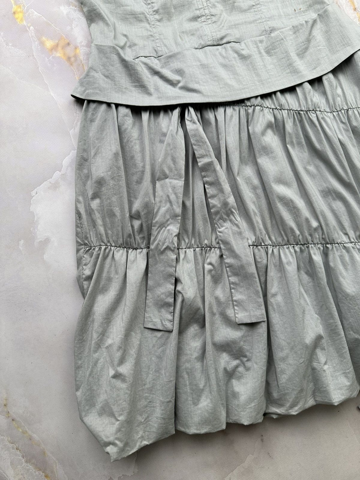Japanese Brand Vintage Knee Length Dress Size S / US 4 / IT 40 - 4 Thumbnail