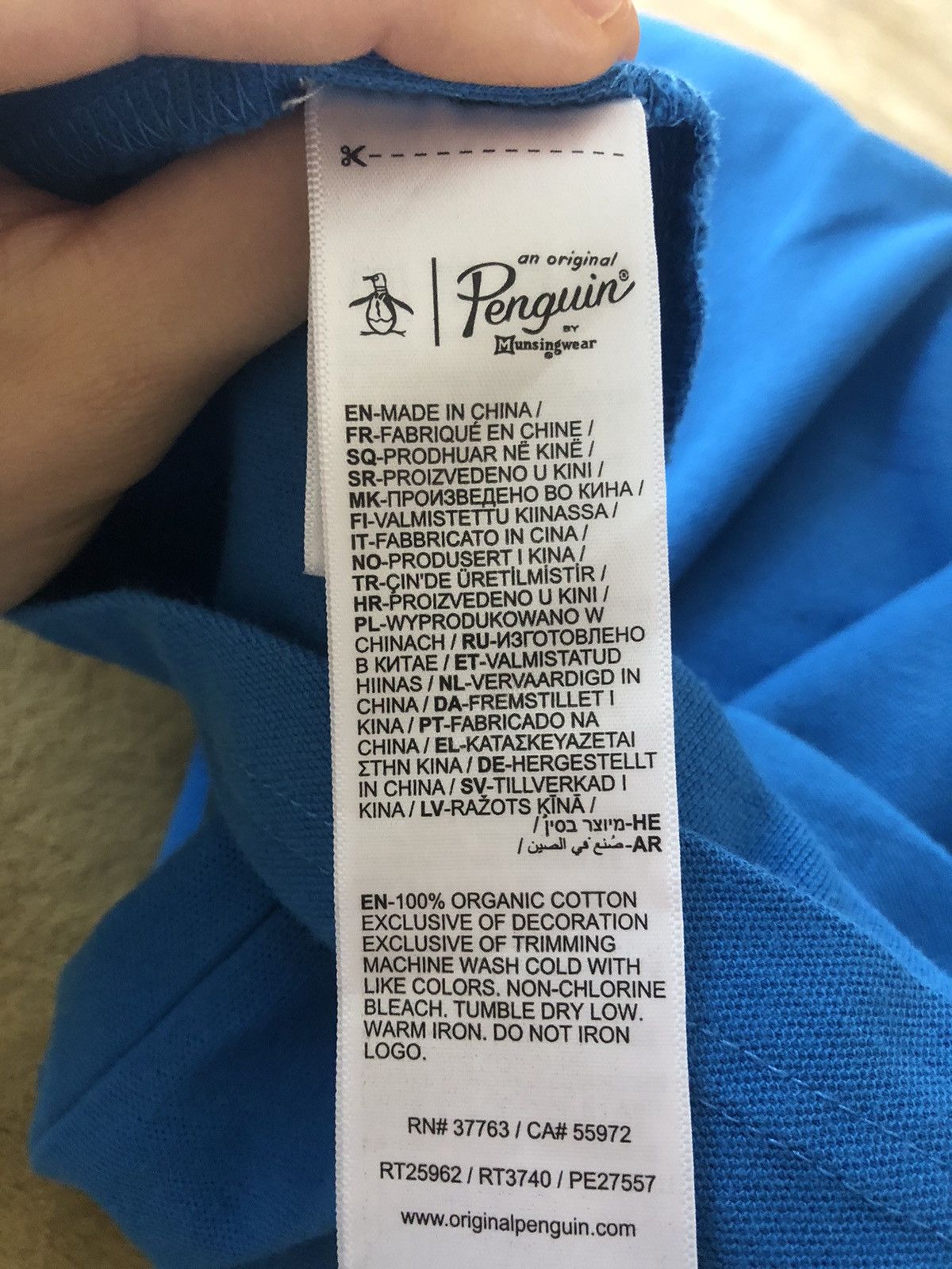 Original Penguin PENGUIN ORIGINAL VINTAGE QUALITY POLO SHIRT Size US M / EU 48-50 / 2 - 6 Thumbnail