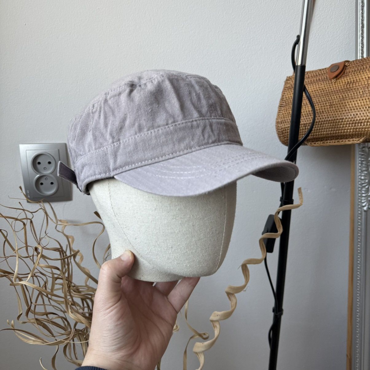 If Six Was Nine 2000s Vintage Y2K Cadet cap Military Dad Hat kapital vibe Size ONE SIZE - 2 Thumbnail