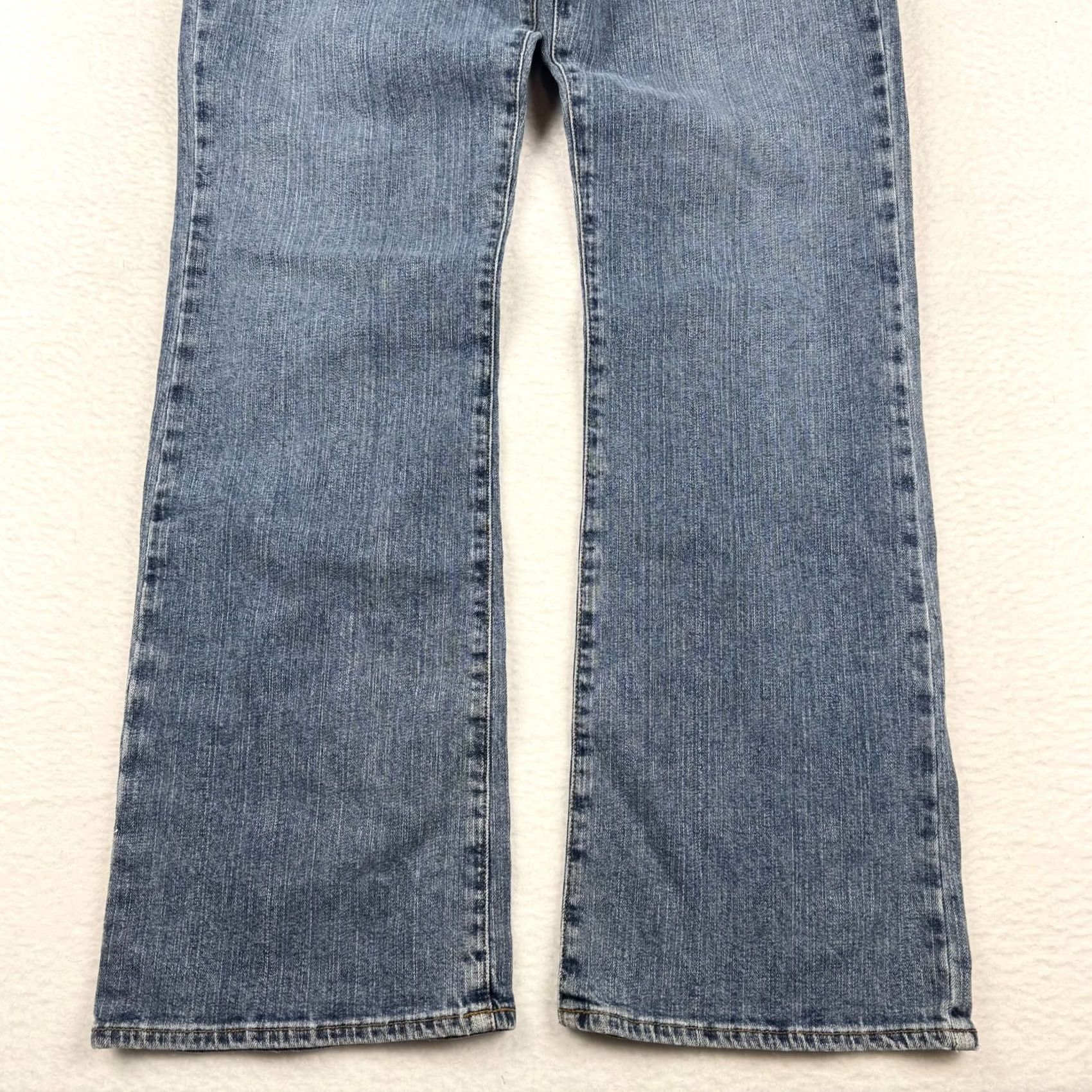Lucky Brand VINTAGE Lucky Brand Dungarees Jeans Women 14 32x32 Mid Rise Bootcut 5-Pocket Denim Blue Y2K Size 36" / US 14 / IT 50 - 3 Thumbnail