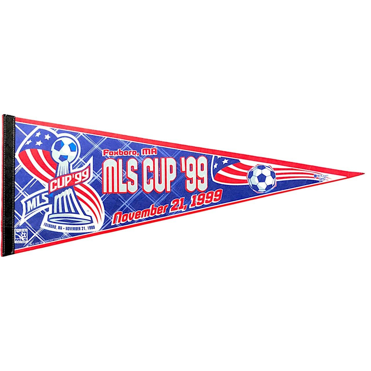 Other MLS Cup 1999 Foxboro Stadium Pennant - DC United v LA Galaxy Size ONE SIZE - 1 Thumbnail
