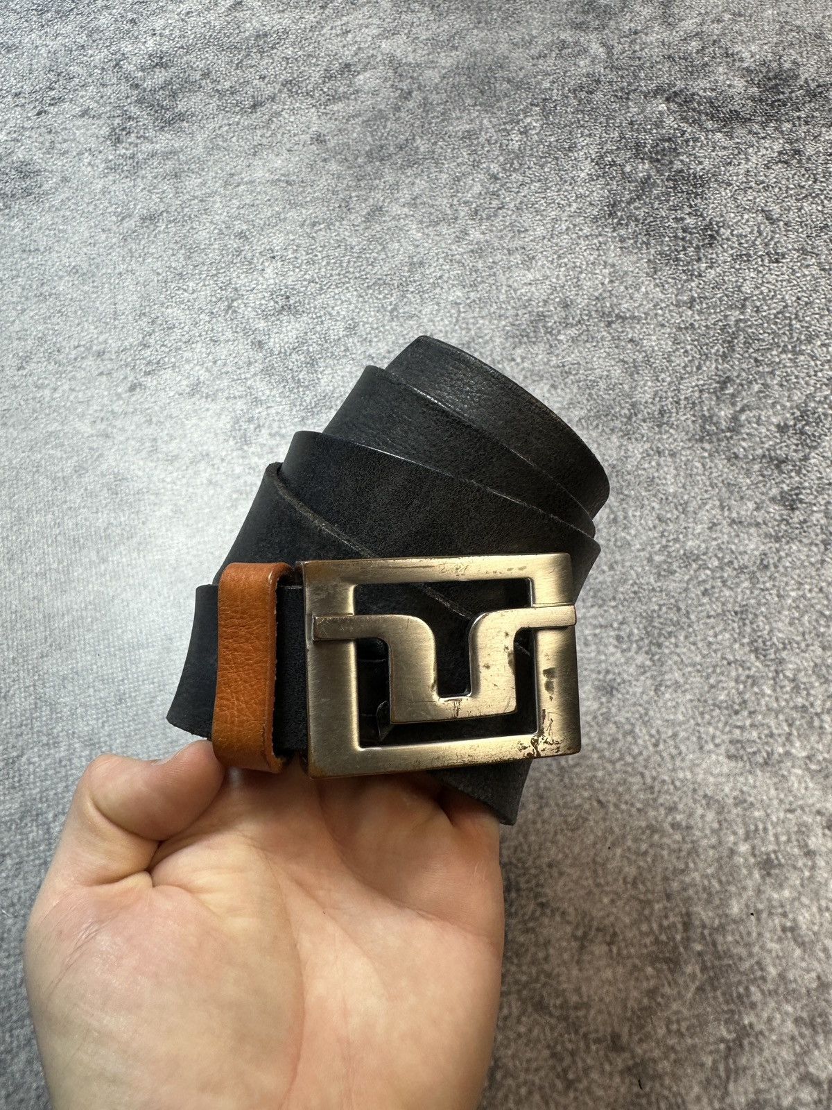 J.Lindeberg Y2K J.Lindeberg Logo Leather Belts Streetwear Rare Casual Size ONE SIZE - 1 Thumbnail