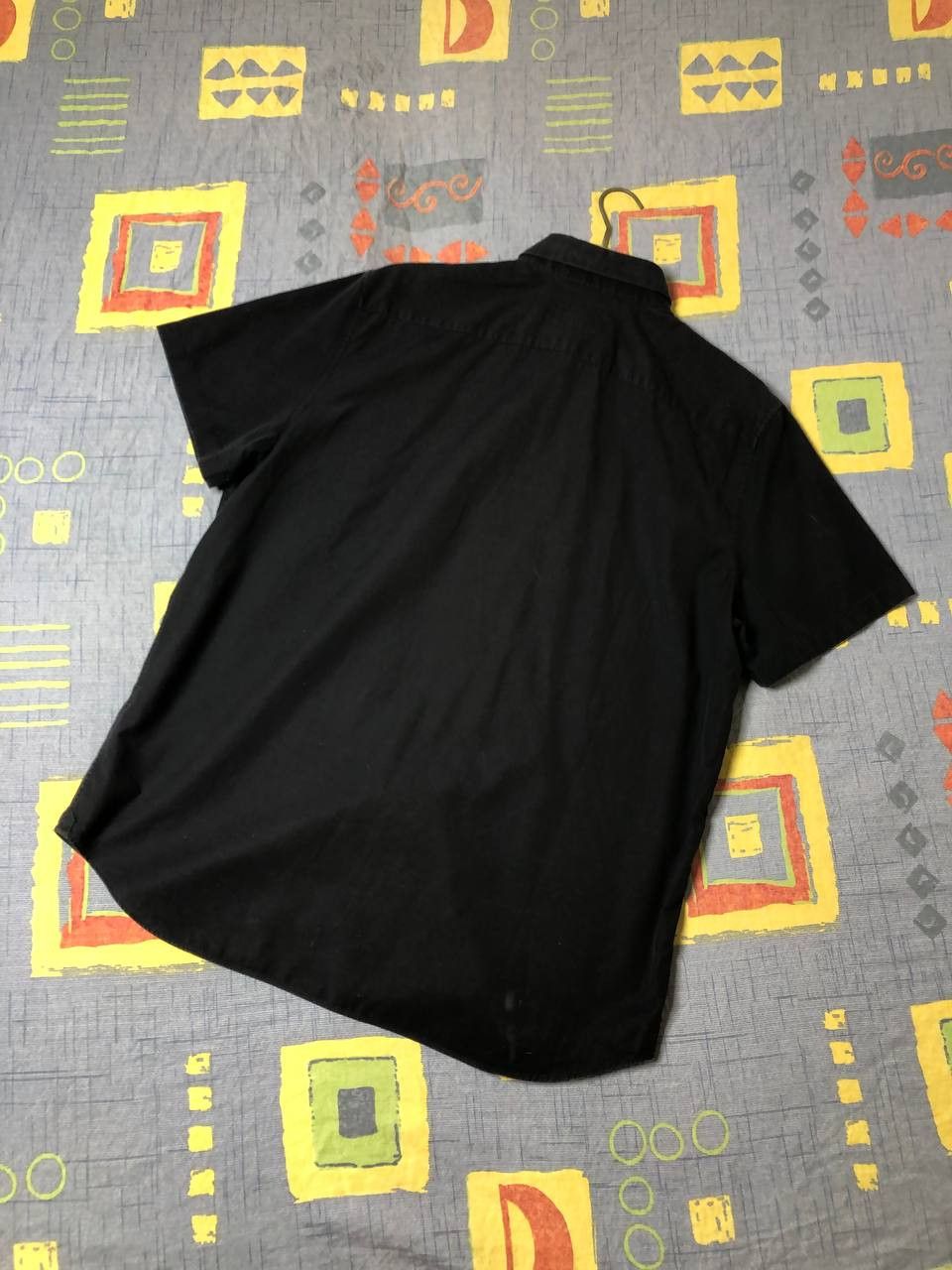 Lacoste Vintage short-sleeved shirt black Lacoste streetwear Size US S / EU 44-46 / 1 - 14 Thumbnail