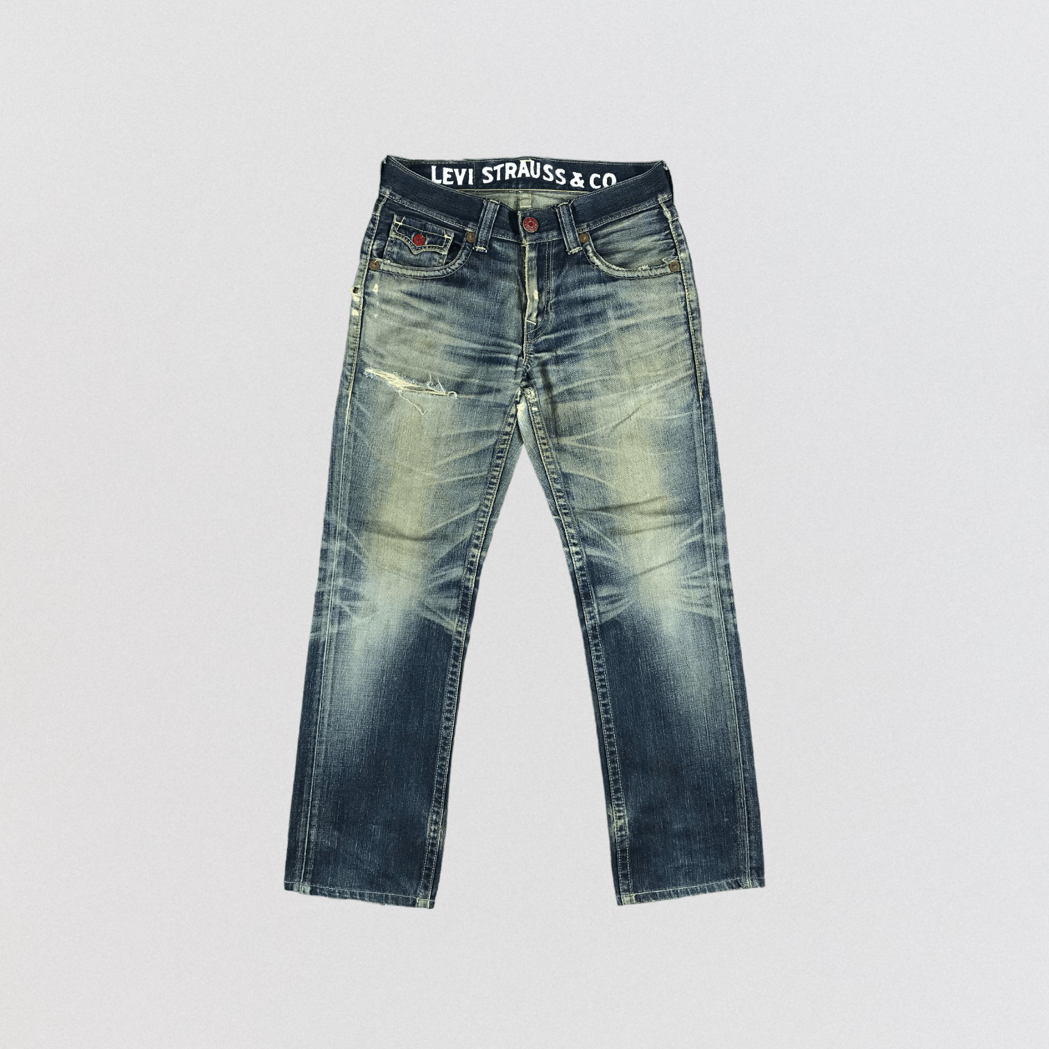 Levi's × Vintage 90s Vintage Blue Wash Levis 502 Jeans-JM2771 Size US 34 / EU 50 - 1 Thumbnail