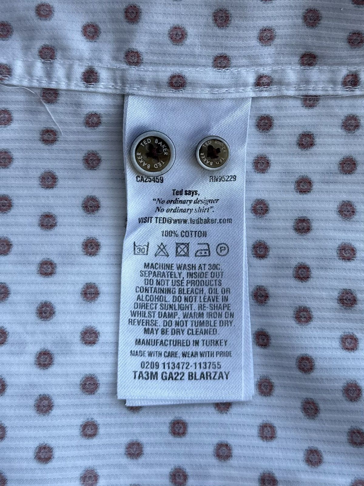 Ted baker size 3 in us mens store
