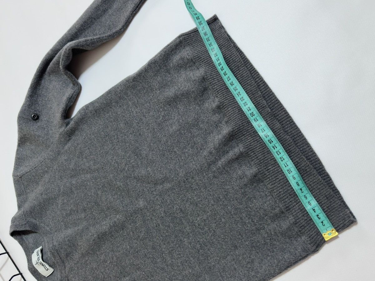 Stone Island Stone Island Grey Cashmere/Wool Crewneck Sweater Size US XXS / EU 40 - 13 Thumbnail