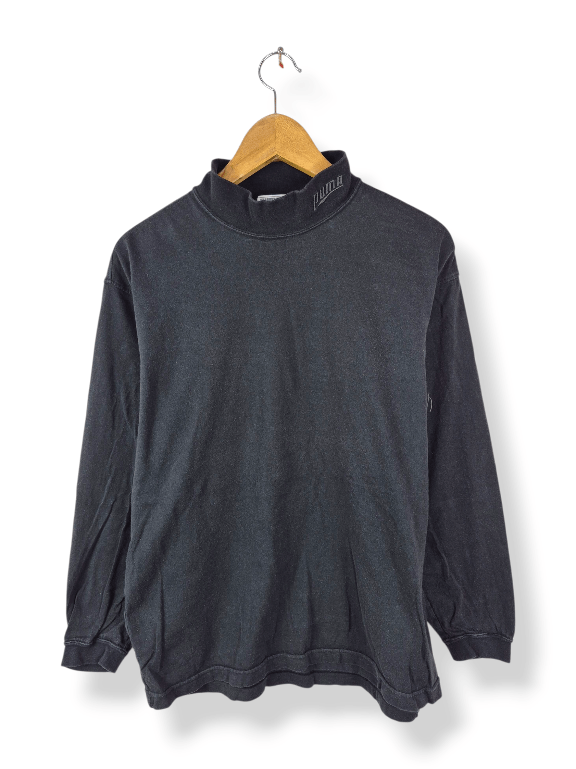 Puma 🔥 Puma High Neck Long Sleeves Shirt Vintage Style Size US M / EU 48-50 / 2 - 1 Thumbnail