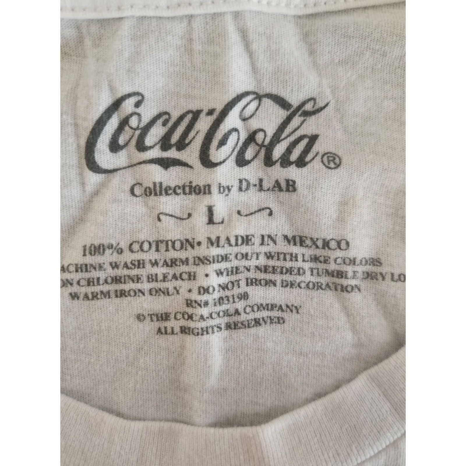 Vintage Coca Cola T Shirt Size Large White Long Sleeve Rare Florida It's The Real Thing Size US L / EU 52-54 / 3 - 3 Thumbnail
