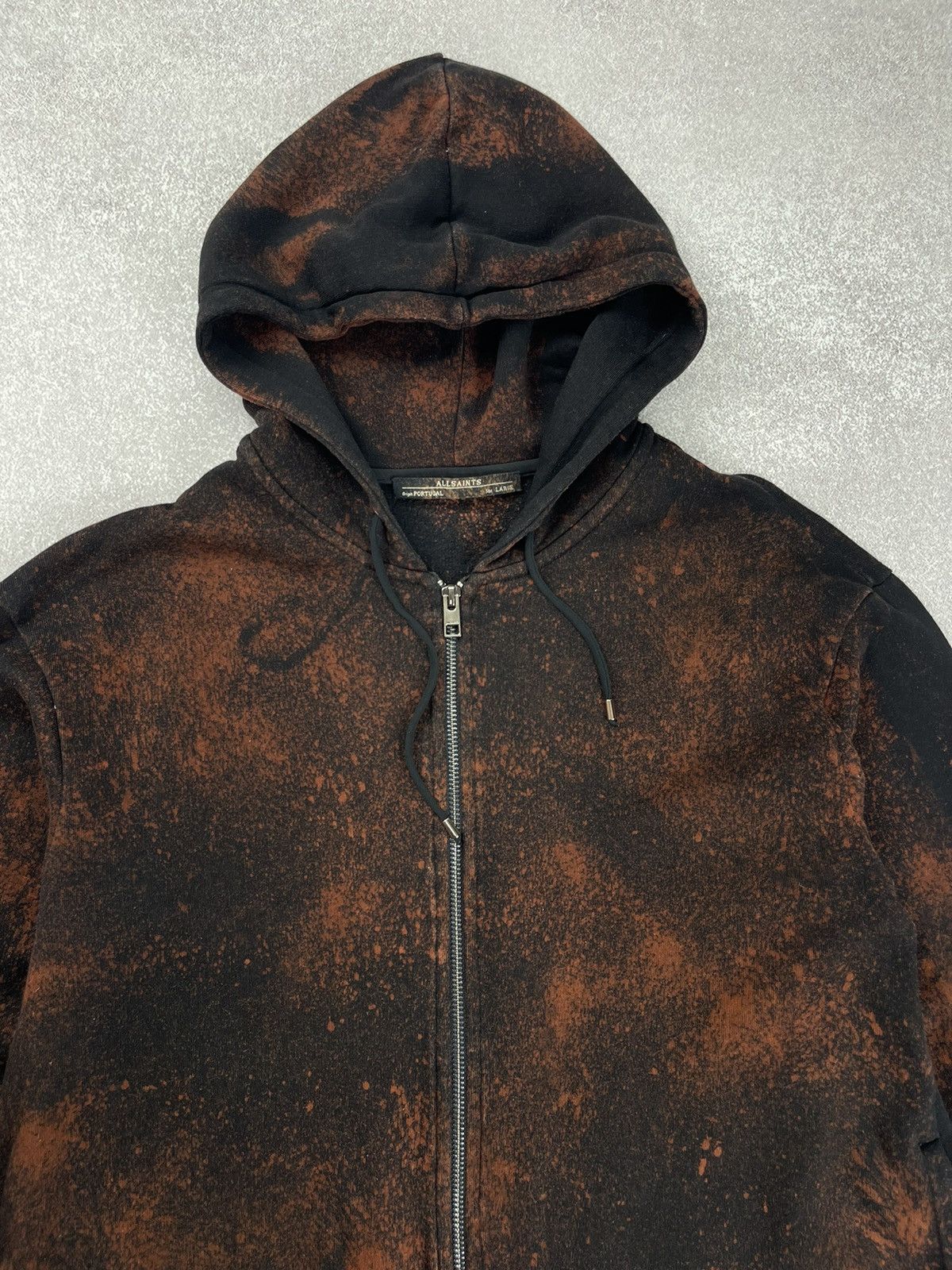 Allsaints Allsaints Custom Tie Dye Cotton Hoody Sweat Size L Size L / US 10 / IT 46 - 5 Thumbnail