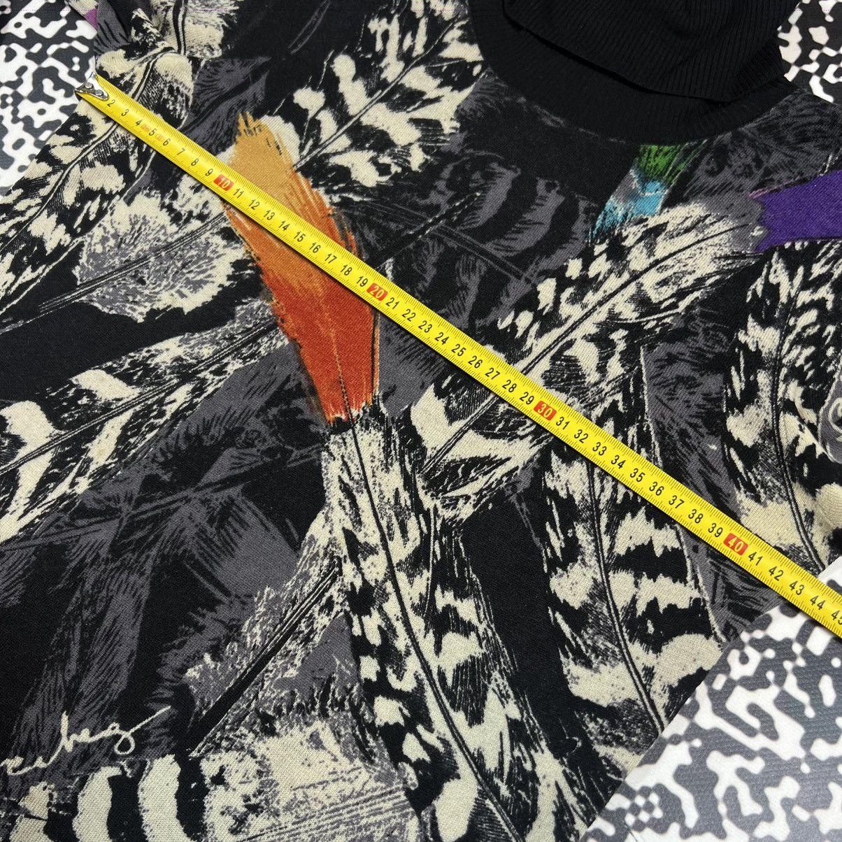 Iceberg Vintage Y2K Iceberg Luxury Abstract Floral Style Sweater 90s Size M / US 6-8 / IT 42-44 - 15 Thumbnail