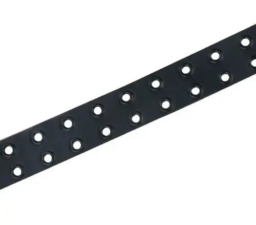VIBE Black PU Leather Belt Size ONE SIZE - 4 Thumbnail