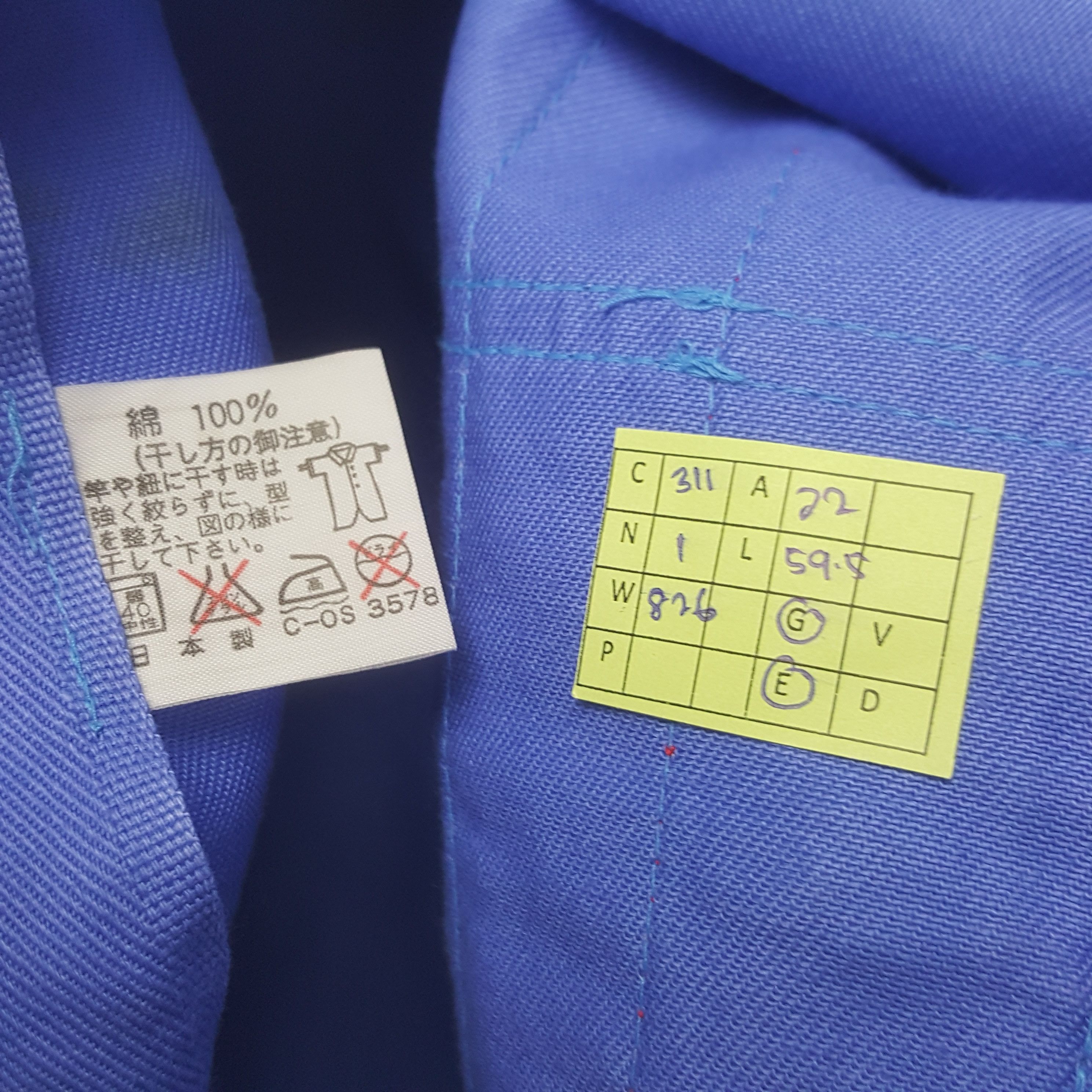 Japanese Brand Vintage Sumitomo Japanese Contruction Coverall Jacket C311N1 Size US M / EU 48-50 / 2 - 10 Thumbnail