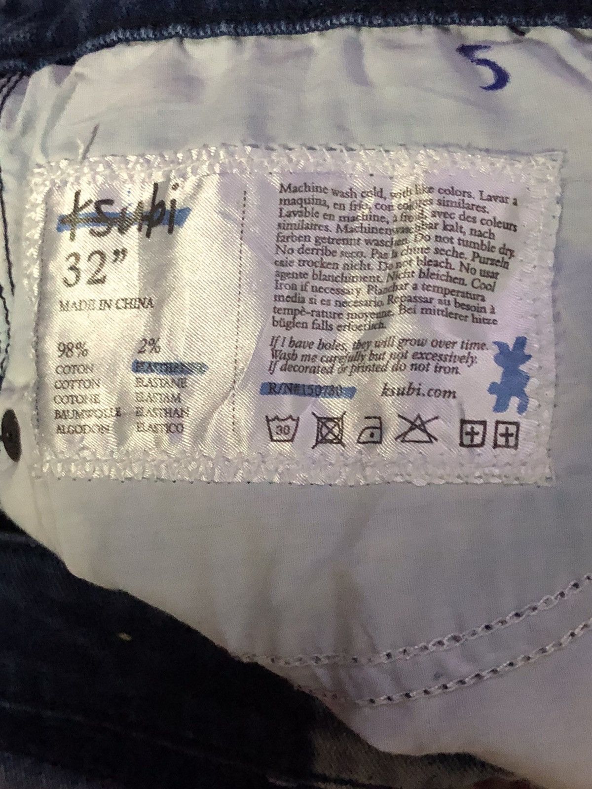 Ksubi Ksubi Distressed Jeans Size US 32 / EU 48 - 13 Thumbnail