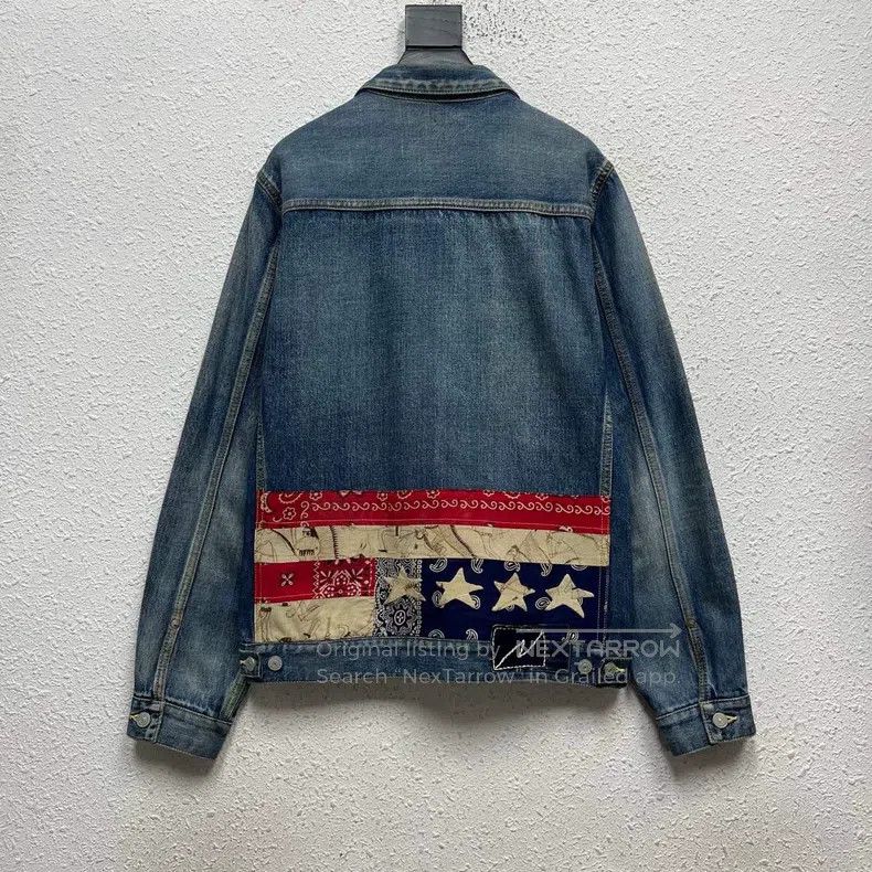 Visvim Visvim 18SS 101 Gubb Flag denim jacket Size US XL / EU 56 / 4 - 2 Thumbnail