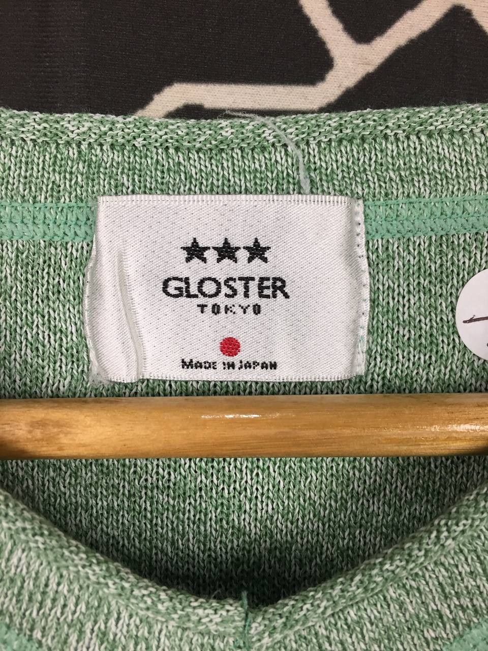 Japanese Brand Gloster Tokyo Made in Japan Casual V-Neck Knit Tee Size US L / EU 52-54 / 3 - 8 Thumbnail