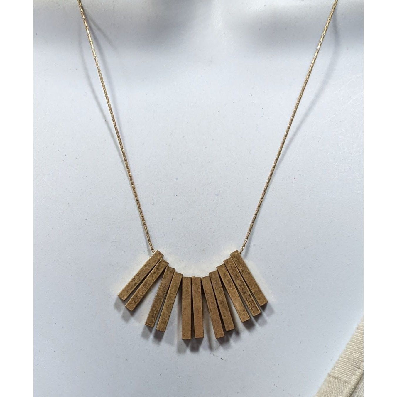 Other Modern Elegant Key Fringe Gold Tone Necklace Size ONE SIZE - 4 Thumbnail