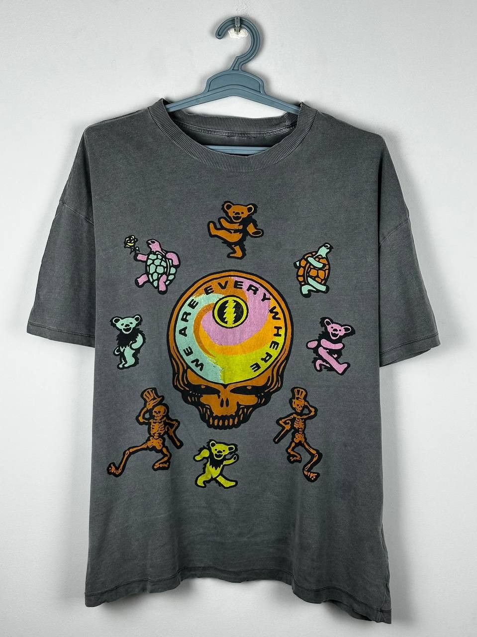 Grateful Dead Faded Greateful Dead Rock Band Skull T Shirt Size US XL / EU 56 / 4 - 1 Thumbnail