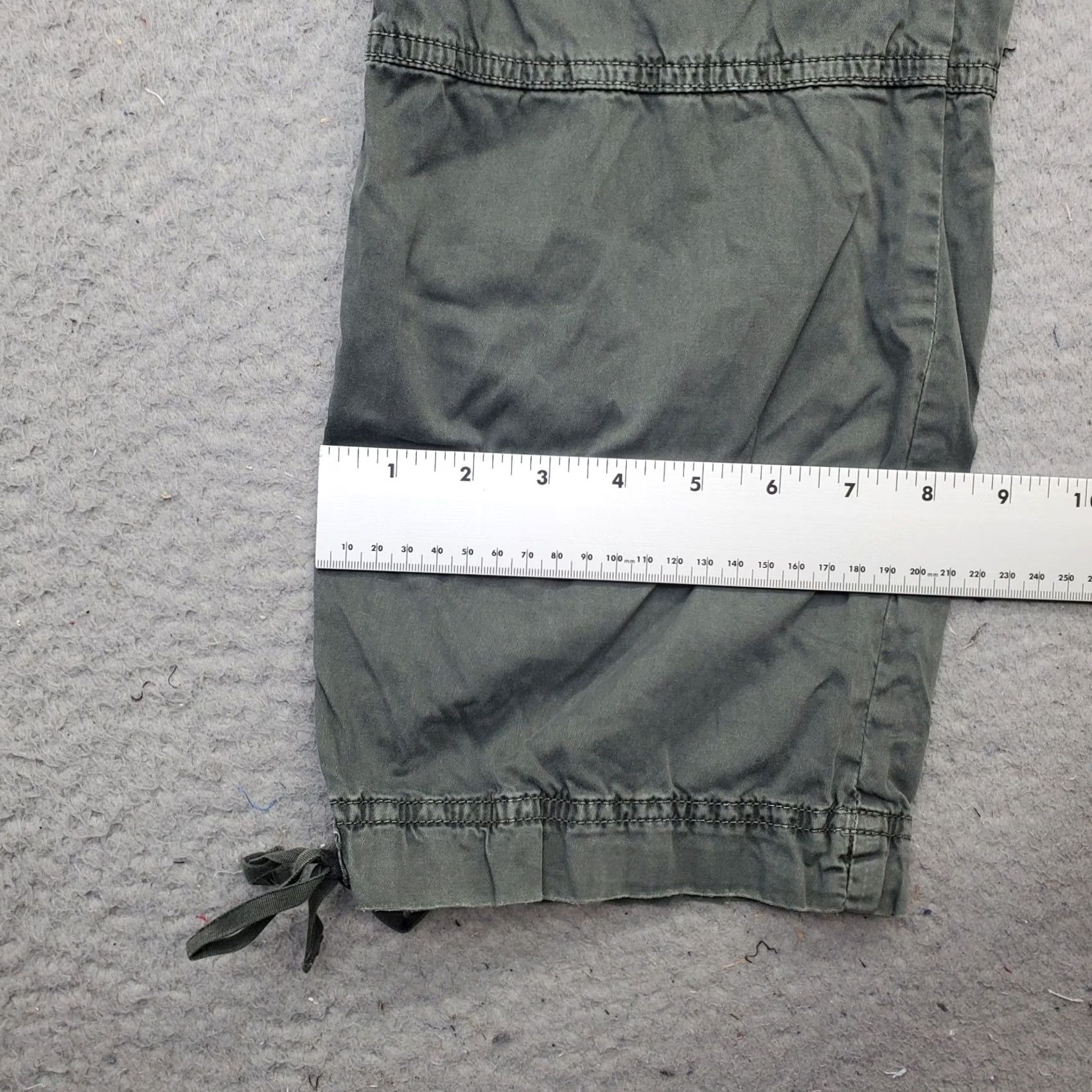 American Eagle Outfitters American Eagle Outfitters Cargo Pants Womens 31 Multi Stretch Drawstring Ankle Pants Size 24" / US 00 / IT 34 - 5 Thumbnail