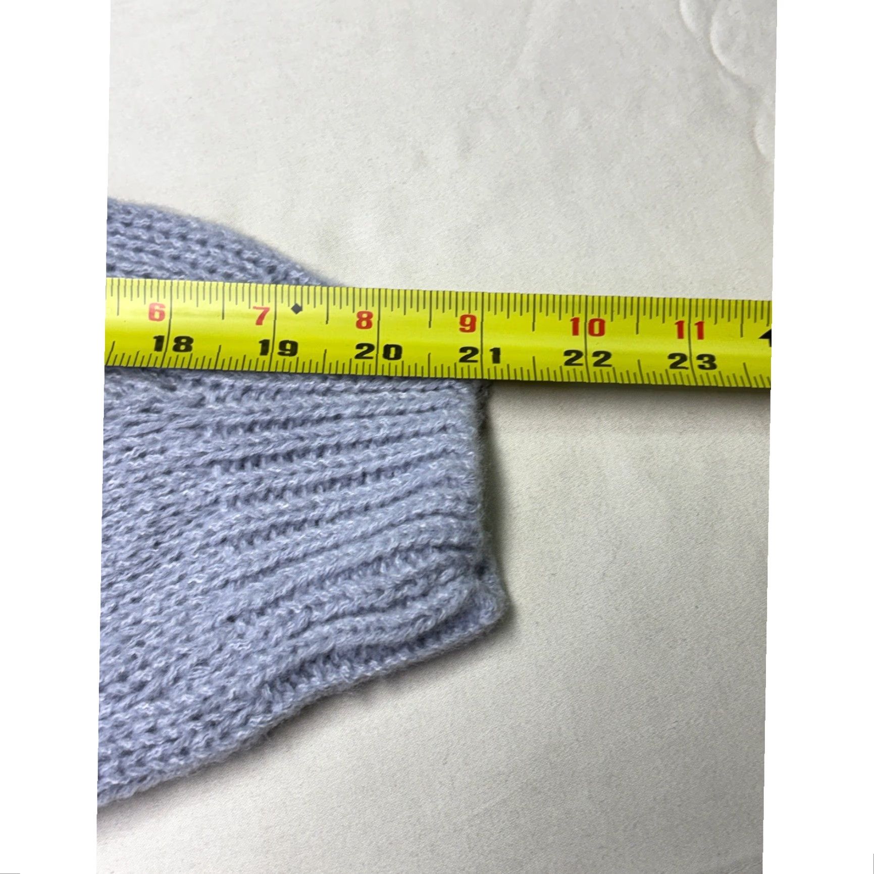 Vintage NWT Luna Ivy Cardigan Womens Medium Lavender Gray Knit Cherry Pom-Pom Embroidered Bow Open-Front Cozy Pullover Sweater Size M / US 6-8 / IT 42-44 - 8 Thumbnail