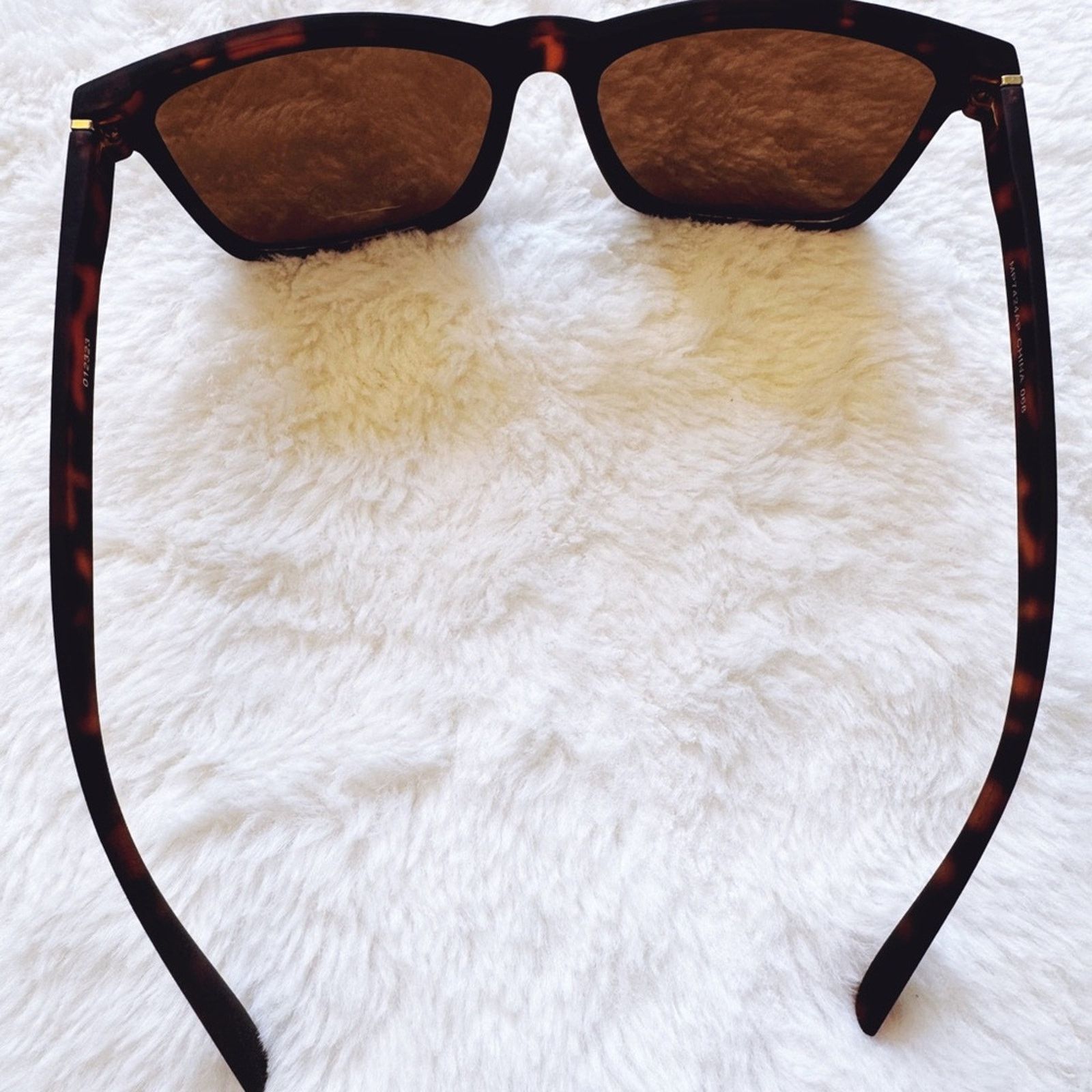 Other Otto Tortoise Brown Angular Frame Sunglasses Size ONE SIZE - 7 Thumbnail