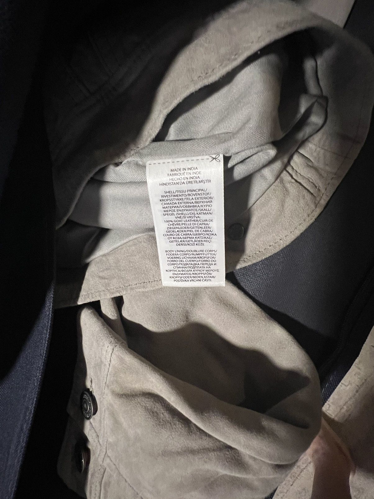 Polo Ralph Lauren Polo Ralph Lauren Suede Trucker Jacket In Grey Fog Size XL Size US XL / EU 56 / 4 - 11 Thumbnail
