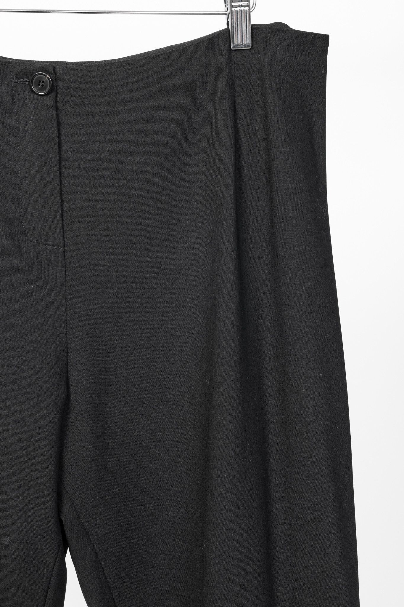 Other Peter O. Mahler Black Stretch Crepe Capris Size 34" / US 12 / IT 48 - 4 Thumbnail