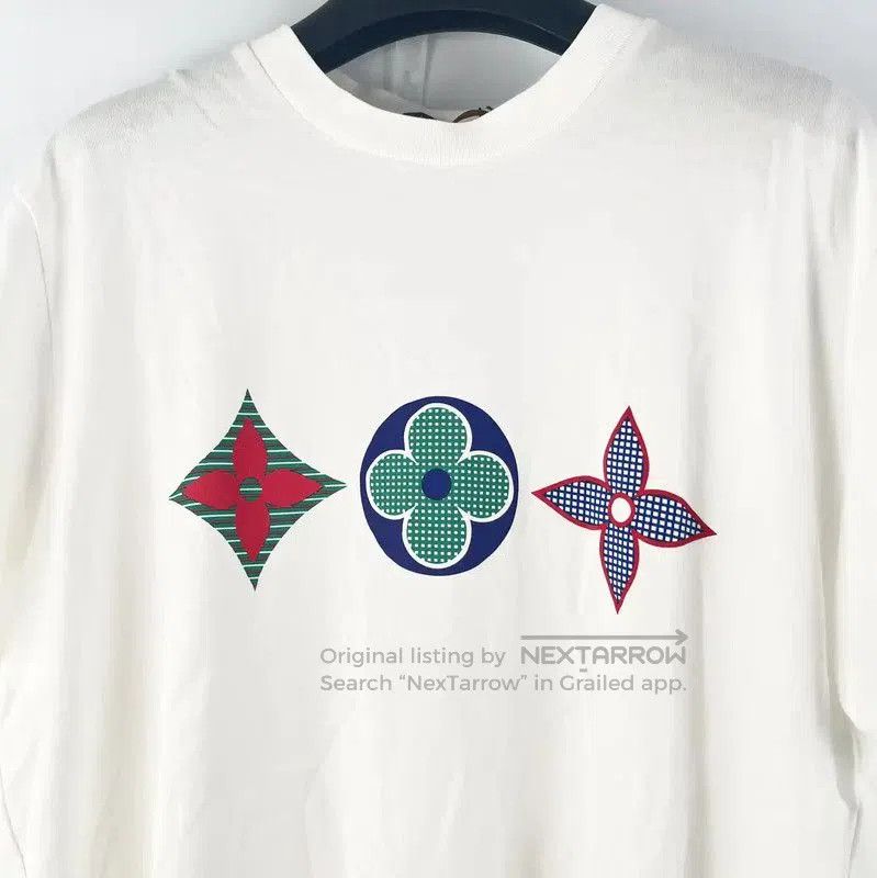 Louis Vuitton Louis Vuitton Summer White Men's T-Shirt . Size US L / EU 52-54 / 3 - 3 Thumbnail
