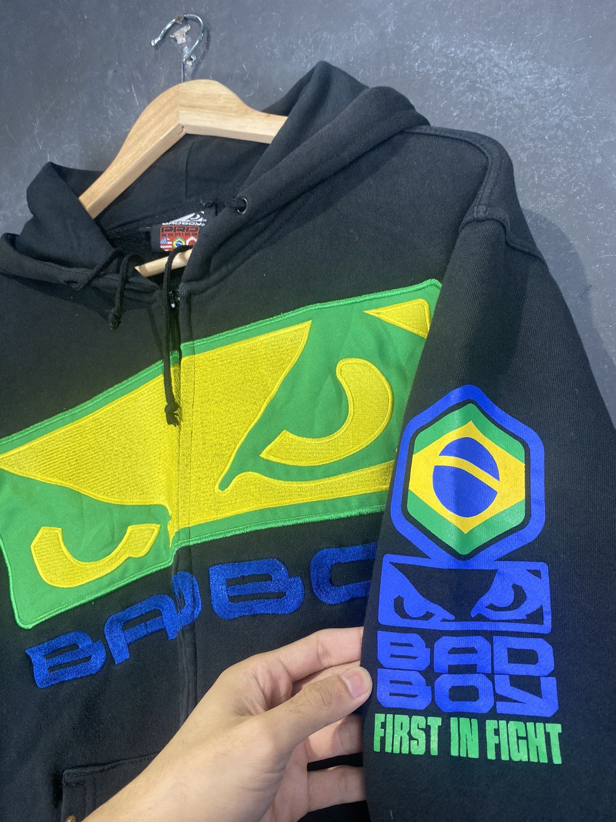 JNCO × Rap Tees Very Rare y2k Bad Boy Hip Hop Shogun Zipped Up Size US S / EU 44-46 / 1 - 3 Thumbnail