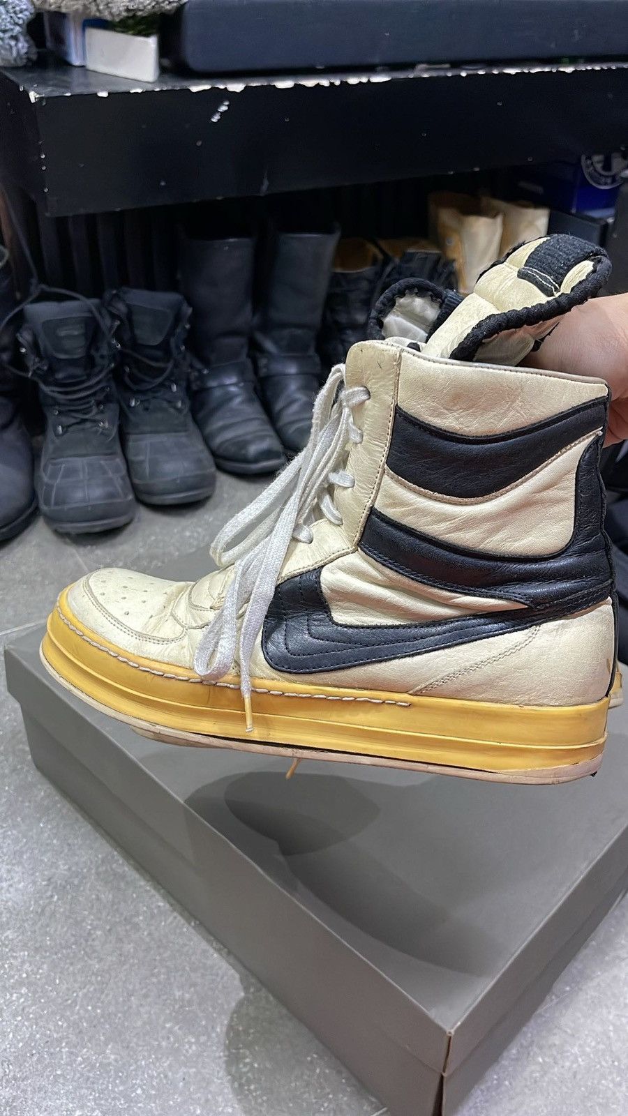 Rick Owens Rare 2008 rick owens creatch dunks Size US 10.5 / EU 43-44 - 5 Thumbnail