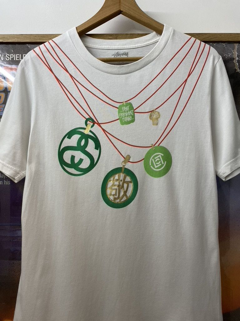 Stussy 2010 Stussy x Clot Pendant Printed XXX Anniversary Tee Size US M / EU 48-50 / 2 - 2 Thumbnail