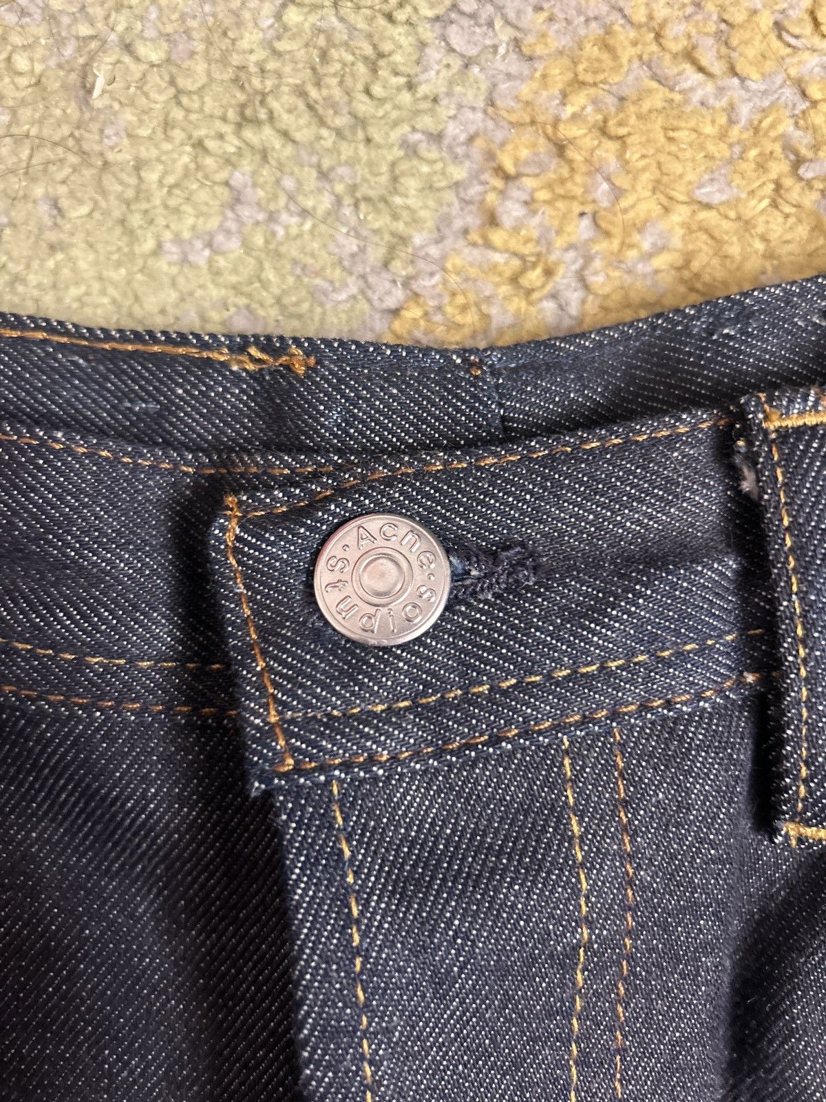 Acne Studios Acne Studios Selvedge denim jeans LOG INDIGO, 30G165-127 Size 25" / US 0 / IT 36 - 3 Thumbnail