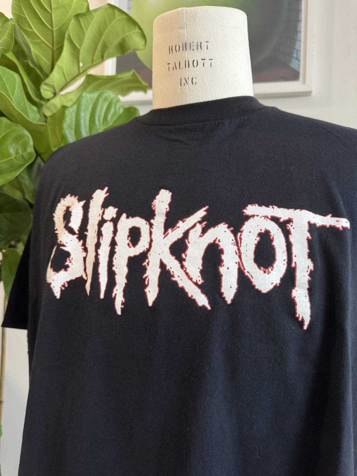 image of Band Tees x Made In USA Vintage 2001 Slipknot "people = Sht" Iowa Tee in Black, Men's (Size XL)