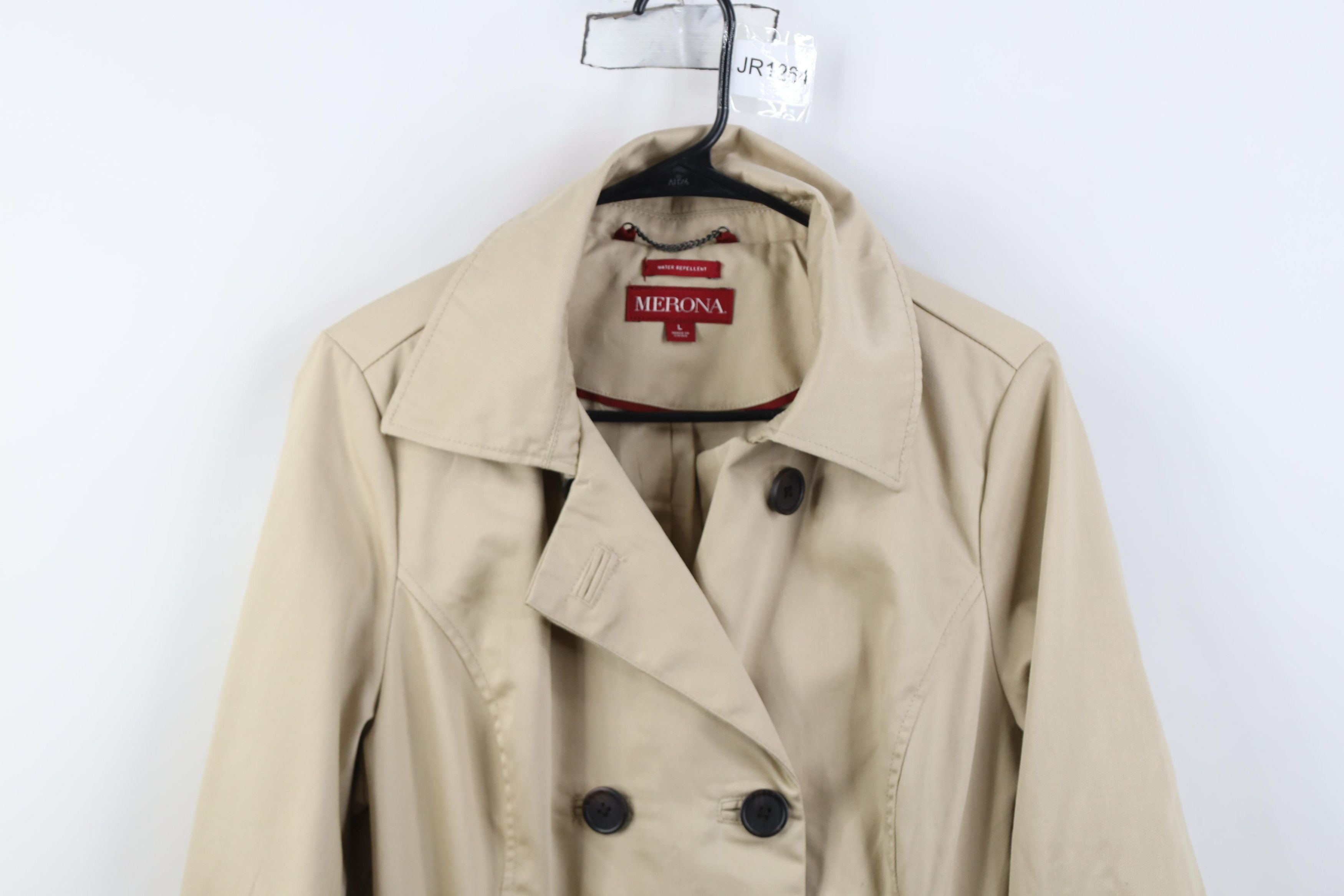 Vintage Vintage Y2K Babydoll Repellant Trench Coat Rain Jacket Size S / US 4 / IT 40 - 2 Thumbnail