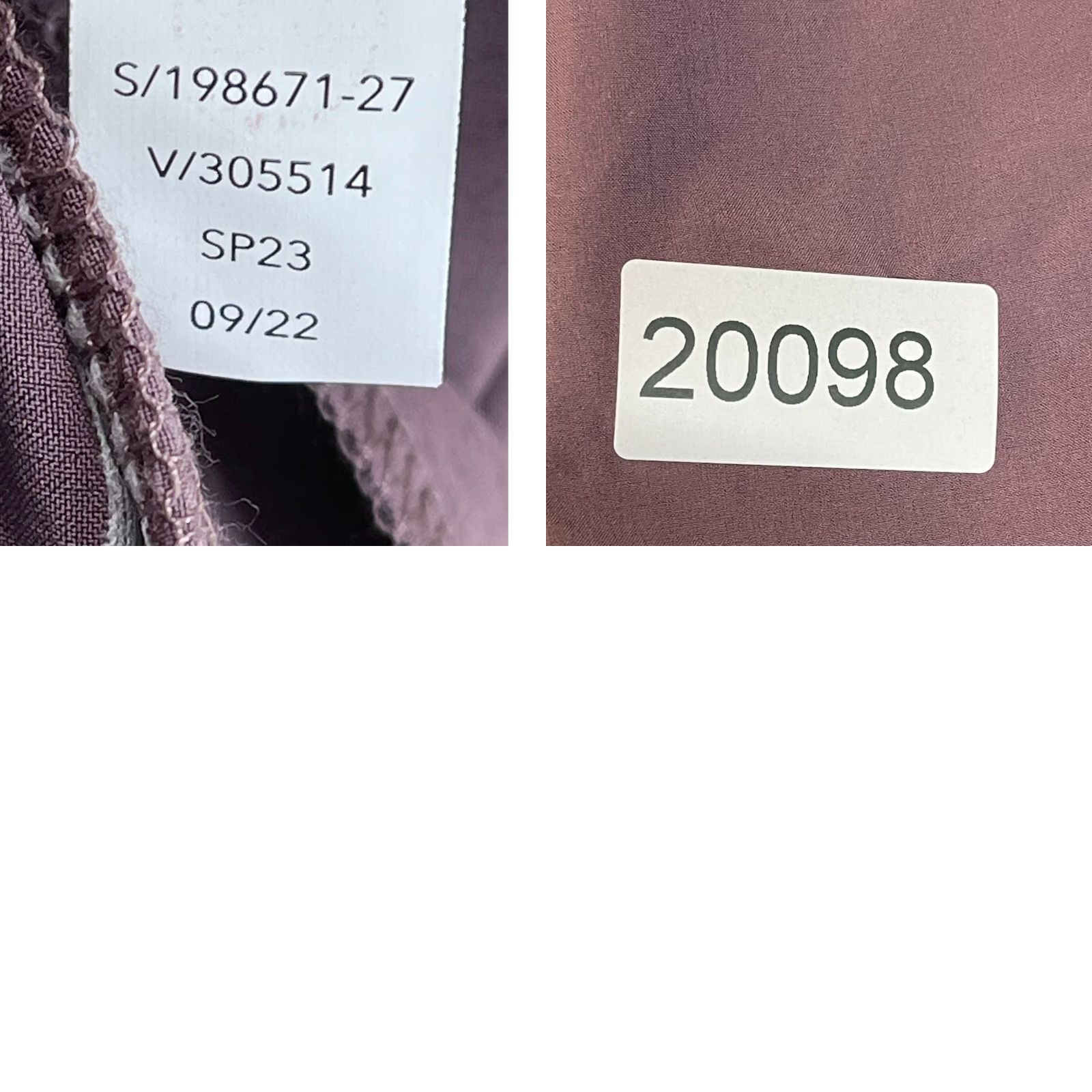 Athleta Athleta Women's Brooklyn Purple Jogger Pants 8 Ribbed Side Detail Elastic Waist Slit Textured Breathable Athletic Activewear Jogger Pants Womens Size 30" / US 8 / IT 44 - 9 Thumbnail
